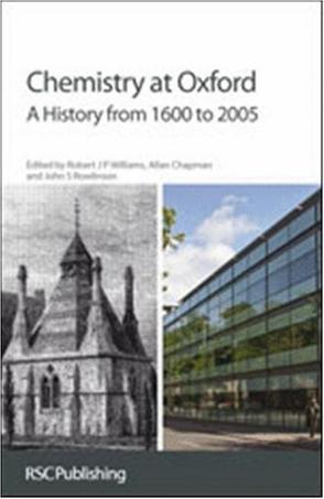 Chemistry at Oxford a history from 1600 to 2005