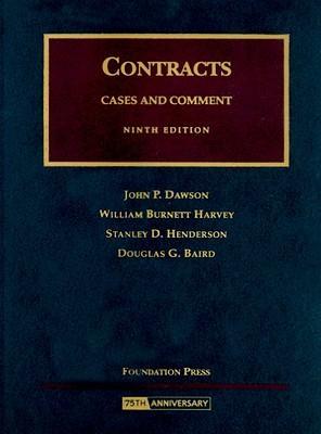 Contracts cases and comment