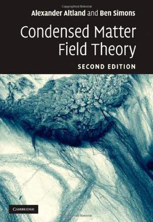 Condensed matter field theory