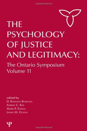 The psychology of justice and legitimacy