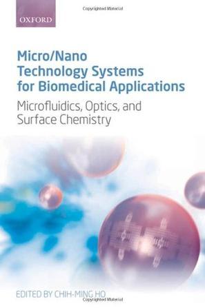 Micro/nano technology systems for biomedical applications microfluidics, optics, and surface chemistry