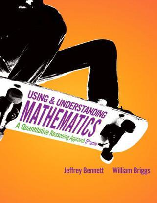 Using & understanding mathematics a quantitative reasoning approach