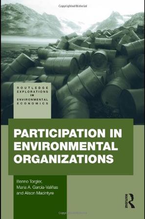 Participation in environmental organizations