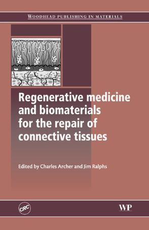 Regenerative medicine and biomaterials for the repair of connective tissues