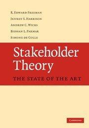 Stakeholder theory the state of the art