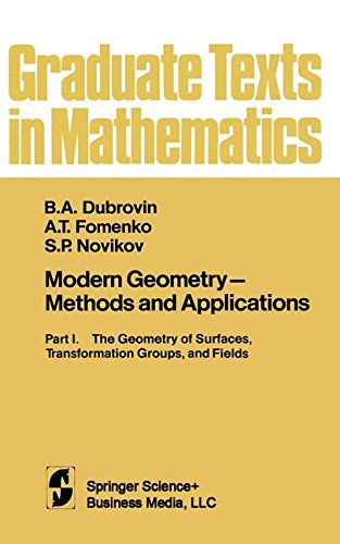 Modern geometry methods and applications