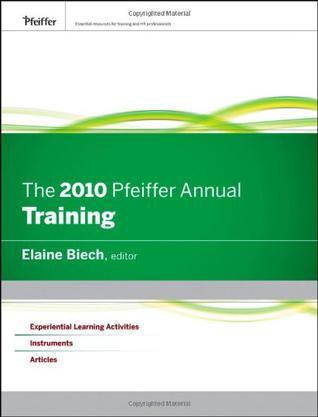 The 2010 Pfeiffer annual. Training