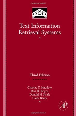 Text information retrieval systems