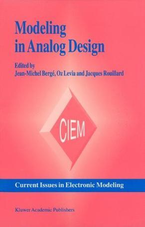 Modeling in analog design