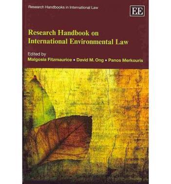 Research handbook on international environmental law