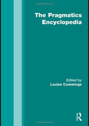 The pragmatics encyclopedia