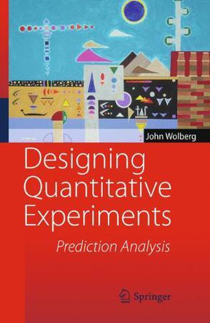 Designing quantitative experiments prediction analysis