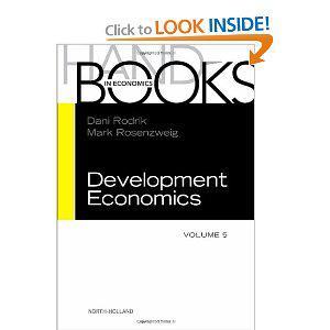 Handbook of development economics. Volume 5