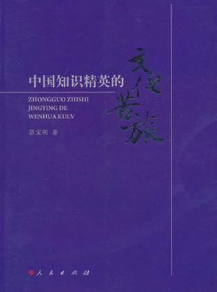 中国知识精英的文化苦旅