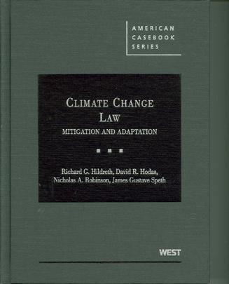 Climate change law mitigation and adaptation