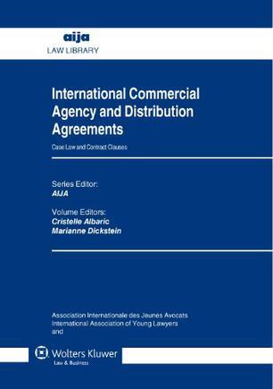 International commercial agency and distribution agreements case law and contract clauses