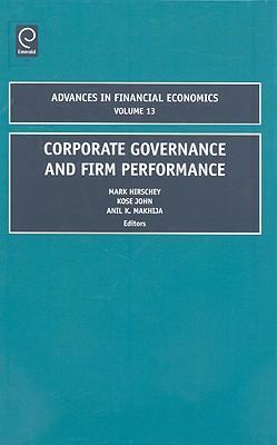 Corporate governance and firm performance