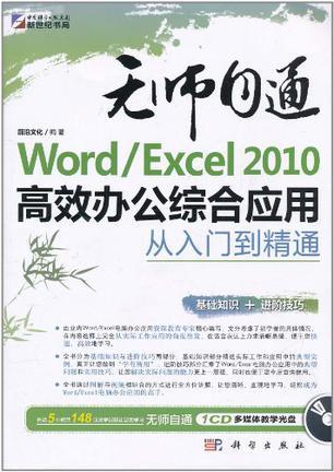 Word/Excel 2010高效办公综合应用从入门到精通