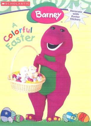 Barney a colorful Easter