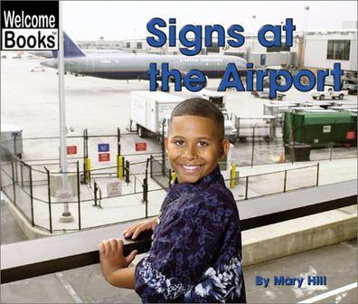 Signs at the airport