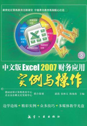 中文版Excel 2007财务应用实例与操作