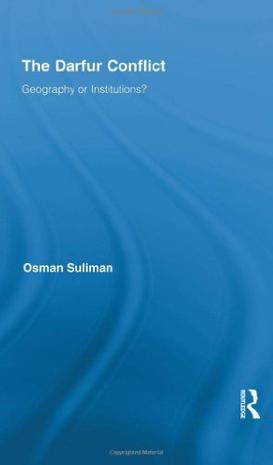 The Darfur conflict geography or institutions?