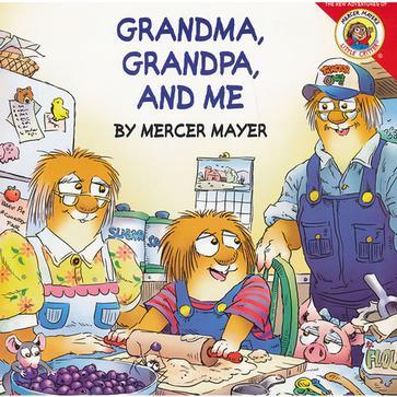 Grandma, grandpa, and me