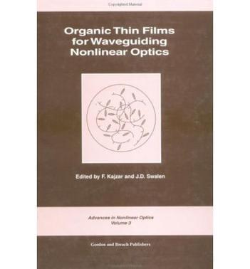 Organic thin films for waveguiding nonlinear optics