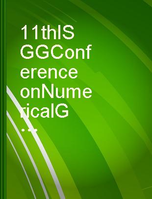 11th ISGG Conference on Numerical Grid Generation May 25-28, 2009, Montreal, Canada
