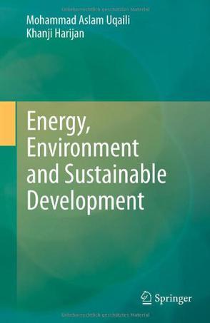 Energy, environment and sustainable development