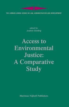 Access to environmental justice a comparative study