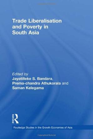 Trade liberalisation and poverty in South Asia