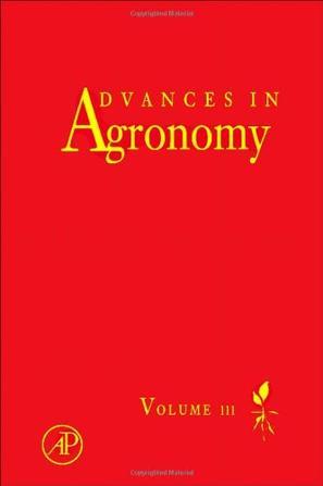 Advances in agronomy. vol. 111