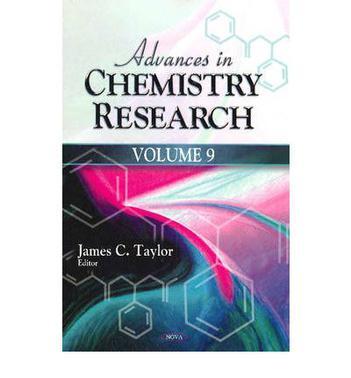 Advances in chemistry research. Volume 9