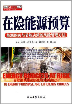 在险能源预算 能源购买与节能决策的风险管理方法 a risk management approach to energy purchase and efficiency choices