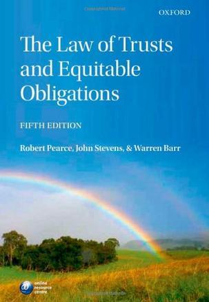 The law of trusts and equitable obligations