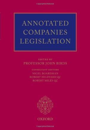 Annotated companies legislation