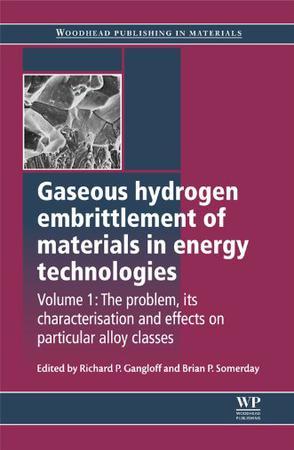 Gaseous hydrogen embrittlement of materials in energy technologies