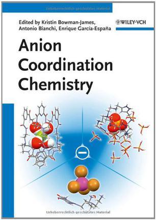 Anion coordination chemistry