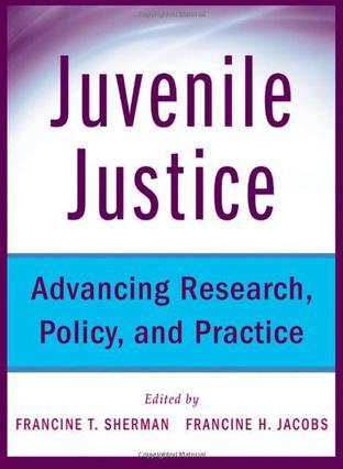 Juvenile justice advancing research, policy, and practice