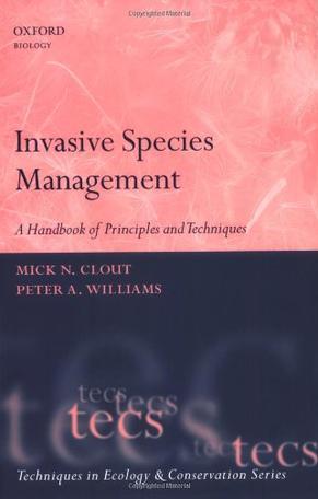 Invasive species management a handbook of principles and techniques