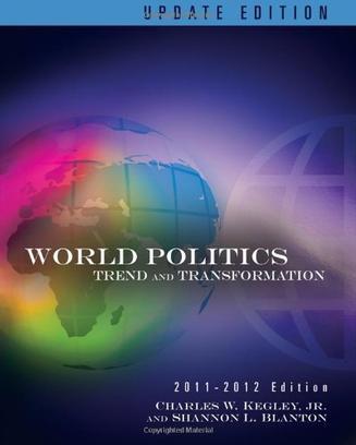World politics trends and transformations