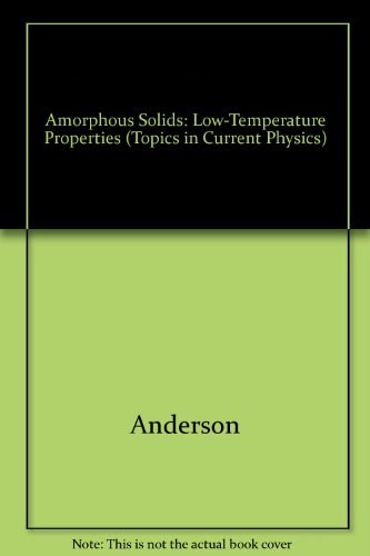 Amorphous solids low-temperature properties