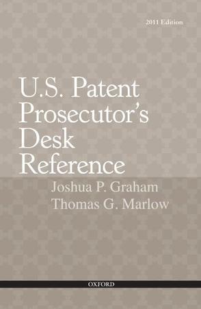 U.S. patent prosecutor's desk reference