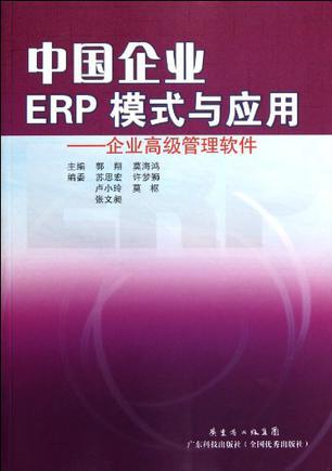 中国企业ERP模式与应用 企业高级管理软件