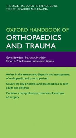 Oxford handbook of orthopaedics and trauma