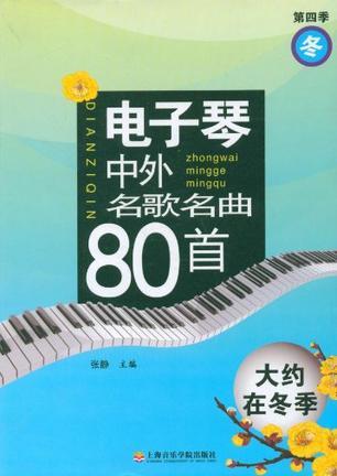 电子琴中外名歌名曲80首 第四季冬 大约在冬季