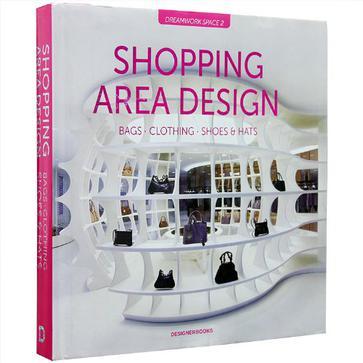 Shopping area design bags, clothing, shoes & hats