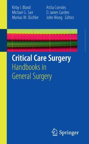 Critical care surgery
