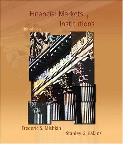 Financial markets and institutions